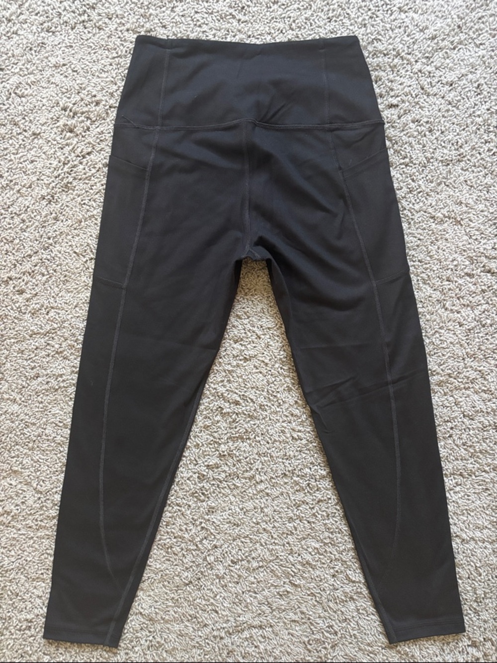 Victoria Sport Knockout Sleek Black High-Rise Workout Leggings - Picture 10 of 12